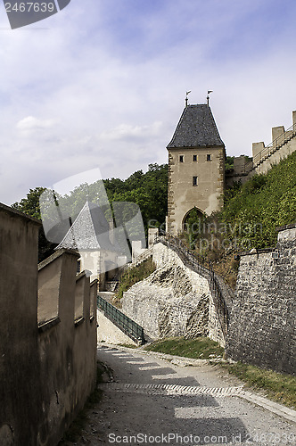 Image of Karlstejn castle.