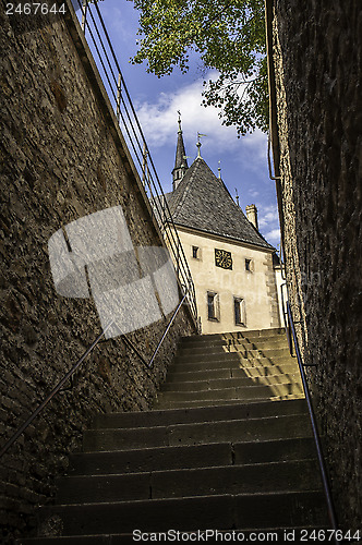 Image of Karlstejn castle.