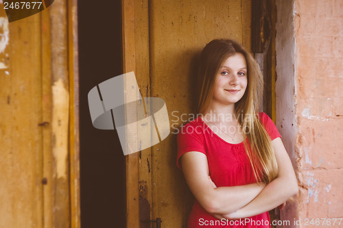 Image of Young Blue-eyed Girl