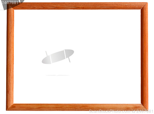 Image of Vintage Photo Frame Isolated On White Background