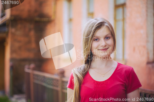 Image of Young Blue-eyed Girl