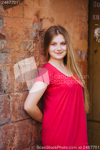 Image of Young Blue-eyed Girl