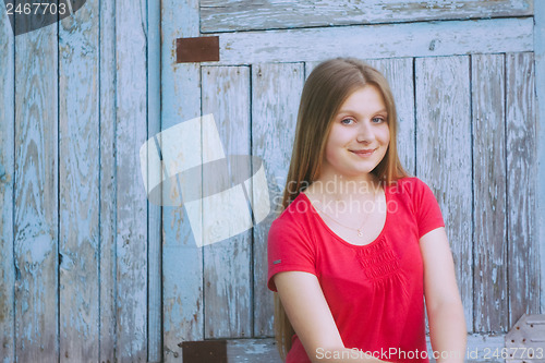 Image of Young Blue-eyed Girl