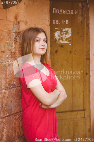 Image of Young Blue-eyed Girl