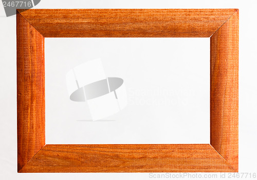 Image of Vintage Photo Frame Isolated On White Background