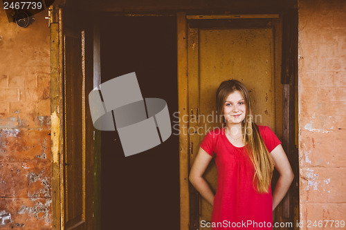 Image of Young Blue-eyed Girl