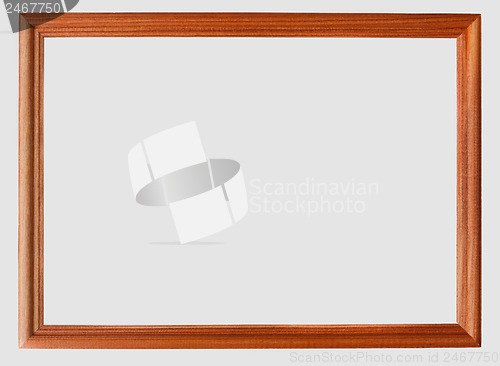 Image of Vintage Photo Frame Isolated On White Background