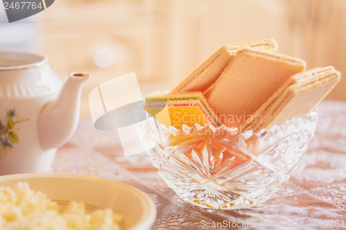 Image of Wafer On Table