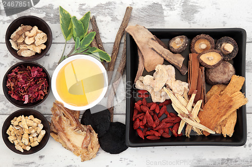 Image of Chinese Herbal Ingredients