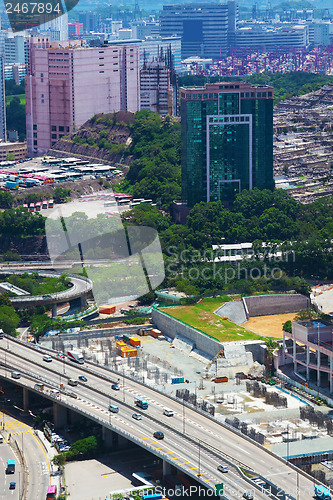Image of downtown city at day time