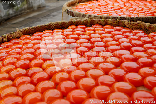 Image of Salted and sun dried yolks of duck eggs 