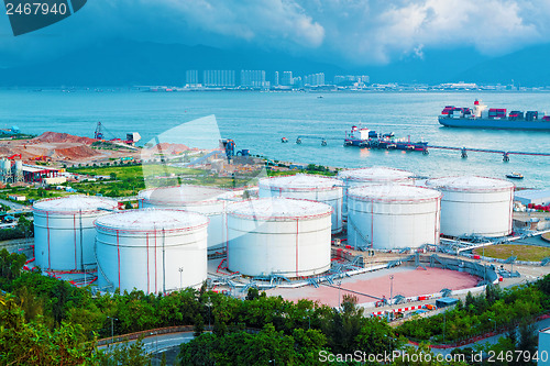 Image of oil and fuel tanks 