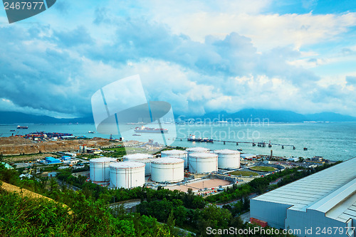 Image of oil and fuel tanks 