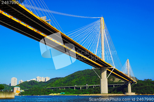 Image of Ting Kau bridge, Hong Kong