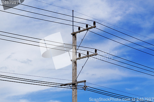 Image of telegraph pole