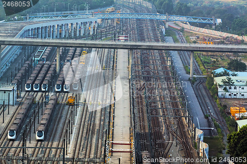 Image of railway station 