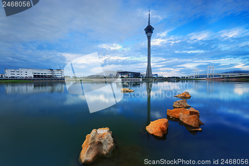 Image of macau travel tower