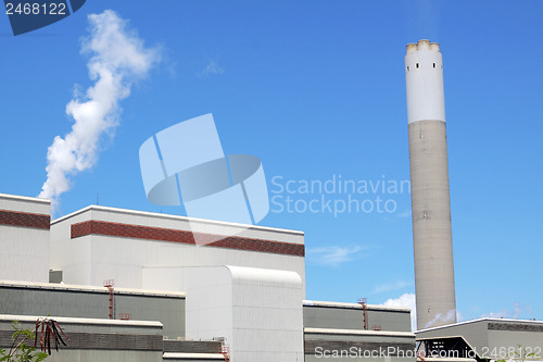 Image of coal fired power station