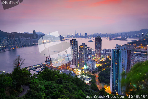 Image of hong kong city