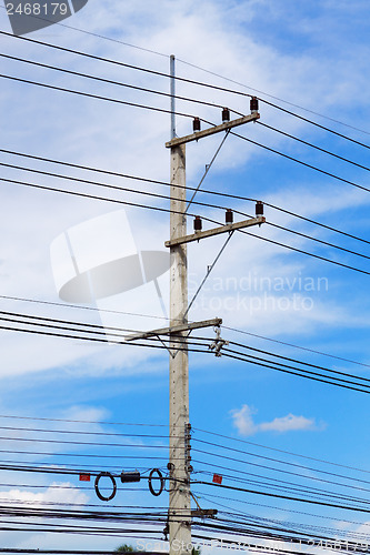 Image of telegraph pole