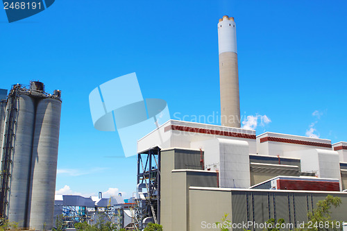 Image of coal fired power station