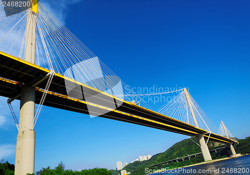 Image of Ting Kau bridge, Hong Kong