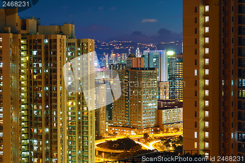 Image of Hong Kong modern city