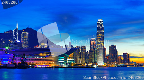 Image of Hong kong sunset 