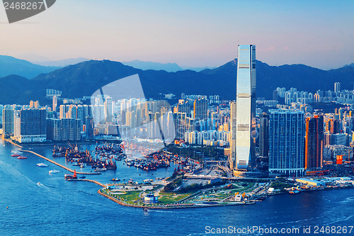 Image of hong kong city
