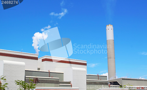 Image of coal fired power station