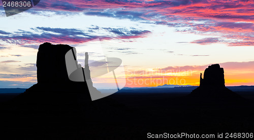 Image of Monument Valley Sunrise