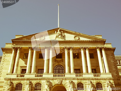 Image of Retro looking Bank of England