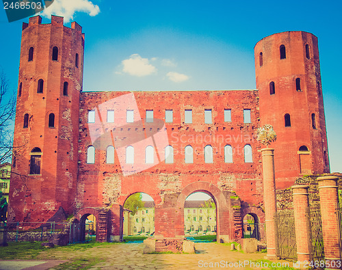 Image of Retro look Torri Palatine Turin