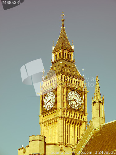 Image of Retro looking Big Ben