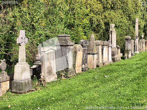 Image of Glasgow cemetery - HDR
