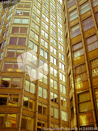 Image of Retro looking Modern brutalist architecture London