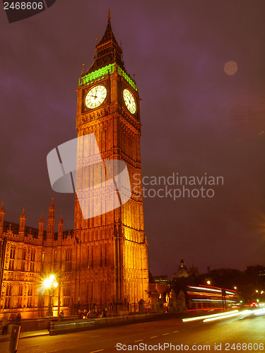 Image of Retro looking Big Ben