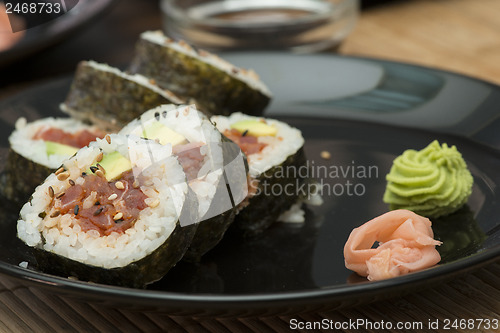 Image of Sushi in sushi bar