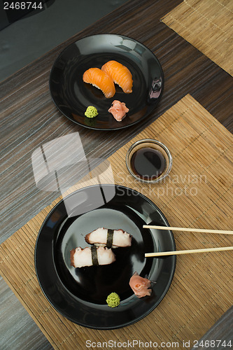 Image of Sushi in sushi bar