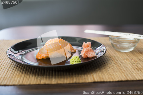 Image of Sushi in sushi bar