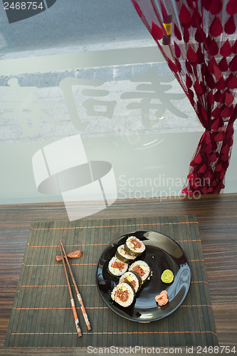 Image of Sushi in sushi bar