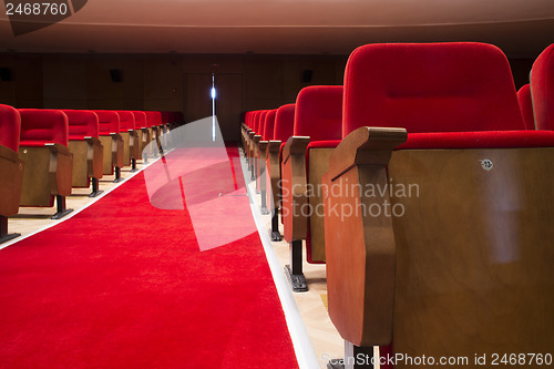 Image of Seats in a theater and opera