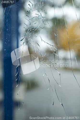 Image of Cracked glass