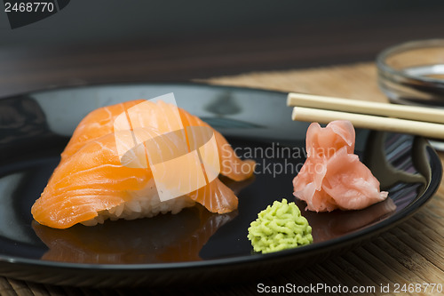 Image of Sushi in sushi bar