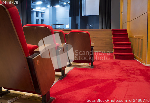 Image of Seats in a theater and opera