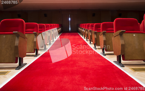 Image of Seats in a theater and opera
