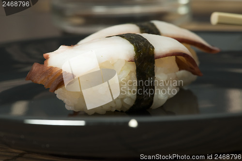 Image of Sushi in sushi bar