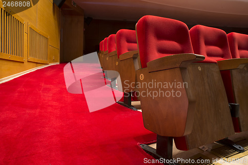 Image of Seats in a theater and opera