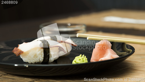 Image of Sushi in sushi bar