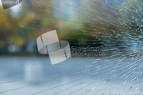 Image of Cracked glass